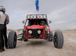 Africa Eco Race 2011 : Hubert Auriol sur Predator X-18