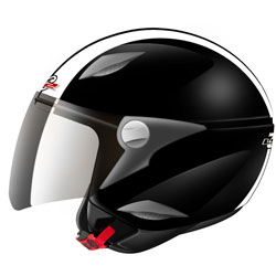 Casque Jet LS2 Rocket Fashion Noir