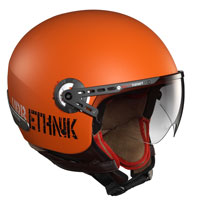 Casque Jet Lazer Twist avec mini visière
