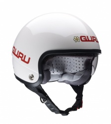 Décorations Guru pour le demi-jet Givi X05 blanc