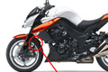Rappel sécurité Kawasaki Z 1000 durit frein