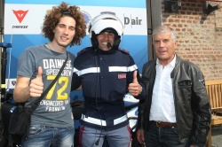 Agostini et Simoncelli lors de la présentation