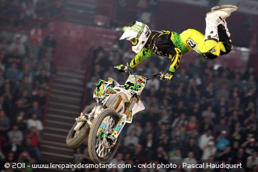 SX : victoire de Kyle Chisholm pour la 2e soirée à Bercy