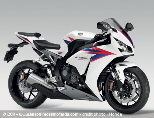 Honda CBR 1000 RR Fireblade 2012 dévoilée