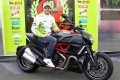 Une Ducati Diavel Randy De Puniet
