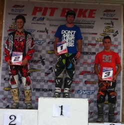 Championnat de France PitBike: Podium pro 10