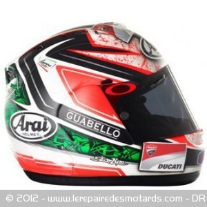 Casque de Nicky Hayden