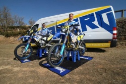 Le team Factory Husaberg prêt pour la saison 2012