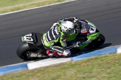 Joan Lascorz sur la ZX10R du team Kawasaki Racing - Crédit photo : Kawasaki