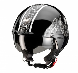 Casque jet Scorpion Exo 100 Skull