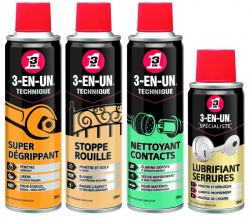 Produits d'entretien pour l'hiver 3-en-Un