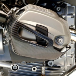 Protections en carbone LeoVince pour BMW R1200GS