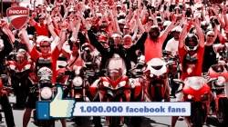 Ducati atteint le million de fans sur Facebook