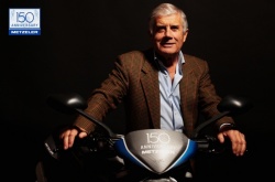 Giacomo Agostini présent à la soirée de lancement du calendrier Metzeler Classics