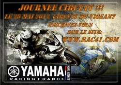 Journée circuit du Vigeant le 29 mai 2012 organisée par le RAC41