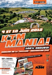 6ème KTM Mania les 9 et 10 juin au Domaine de La Taillade