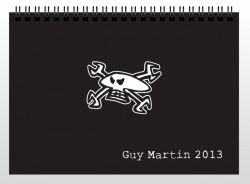 Guy Martin lance le calendrier 2013 Limited Edition