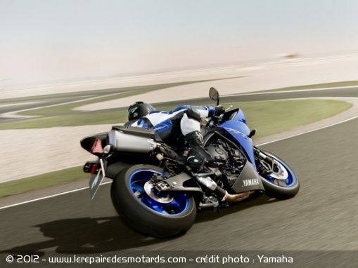 Série spéciale Yamaha R1 Race-Blu