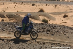 Norbert Dubois connait un début de rallye difficile (c) Alain Rossignol