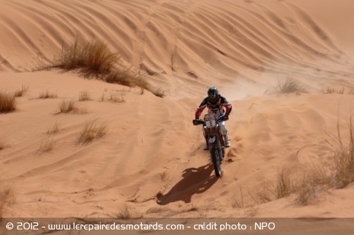 Joan Barreda est sur la lancée de sa victoire au Rallye des Pharaons - Crédit photo : NPO