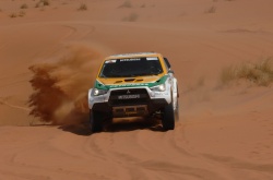 Spinelli s'impose en auto avec la Mitsubishi ASX - Crédit photo : NPO