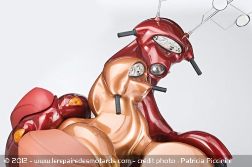 Quand les Vespas inspirent l'art