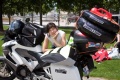 200 à moto Routes Persanes confins Himalaya
