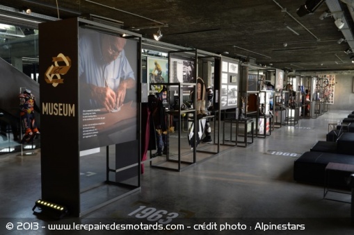 Le musée retraçant l'histoire d'Alpinestars