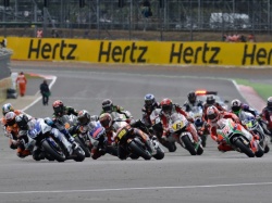 Le départ du Grand Prix de Silverstone en 2012 - Crédit photo : MotoGP