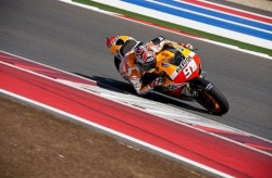 MotoGP Marquez à Austin (c) HRC