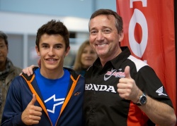 Marc Marquez et Freddie Spencer - Photo : Alpinestars