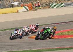 Loris Baz lors de l'épreuve d'Aragon - Crédit photo : WorldSBK