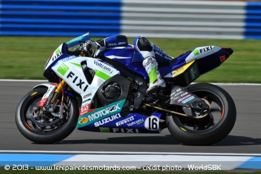 Jules Cluzel à Donington Park - Crédit photo : WorldSBK