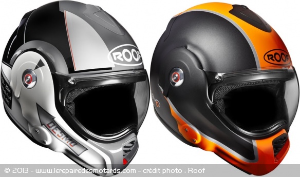 Casques modulables Roof Desmo Pilot et Flash