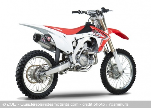 Echappement Yoshimura RS-9 Dual pour Honda CR-F