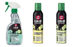 Entretien : produits nettoyants 3-EN-UN