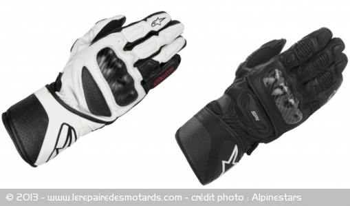 Gants Alpinestars SP-8 et SP-1