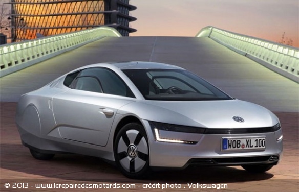 Concept original de la Volkswagen XL1