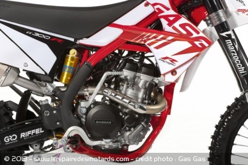 Gamme enduro Gas Gas 2014 4 temps EC300F moteur