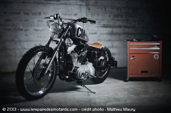 Préparation The Rogue par Comete Motorcycles