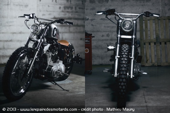 Préparation The Rogue par Comete Motorcycles