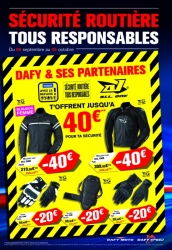 Promos Dafy : jusqu'à 40¤ de réduction sur les équipements de protection