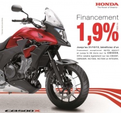 Promos Honda : financement, formation 125 et séries accessoirisées
