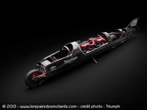Record de vitesse : Triumph vise les 400 mph