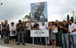 Un rond-point au nom de Coluche (c) Fabienne BONGIOVANNI