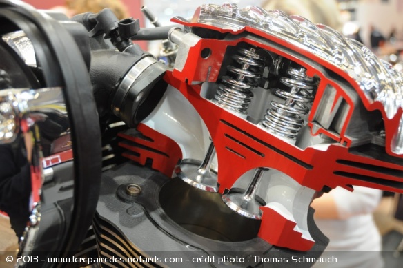 Coupe du moteur Indian Thunder Stroke 111