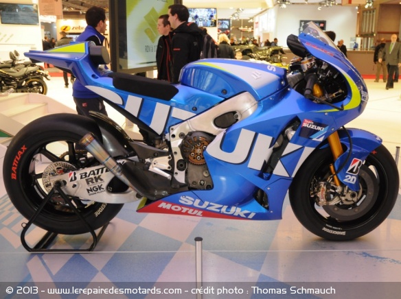 Le prototype MotoGP de Suzuki pour la saison 2015