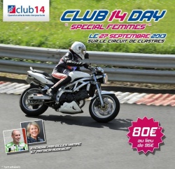 Stage de pilotage Club 14 Day spécial Femmes
