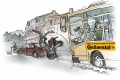 Saga publicitaire Continental freinage