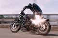 Une Harley Street 750 Captain America